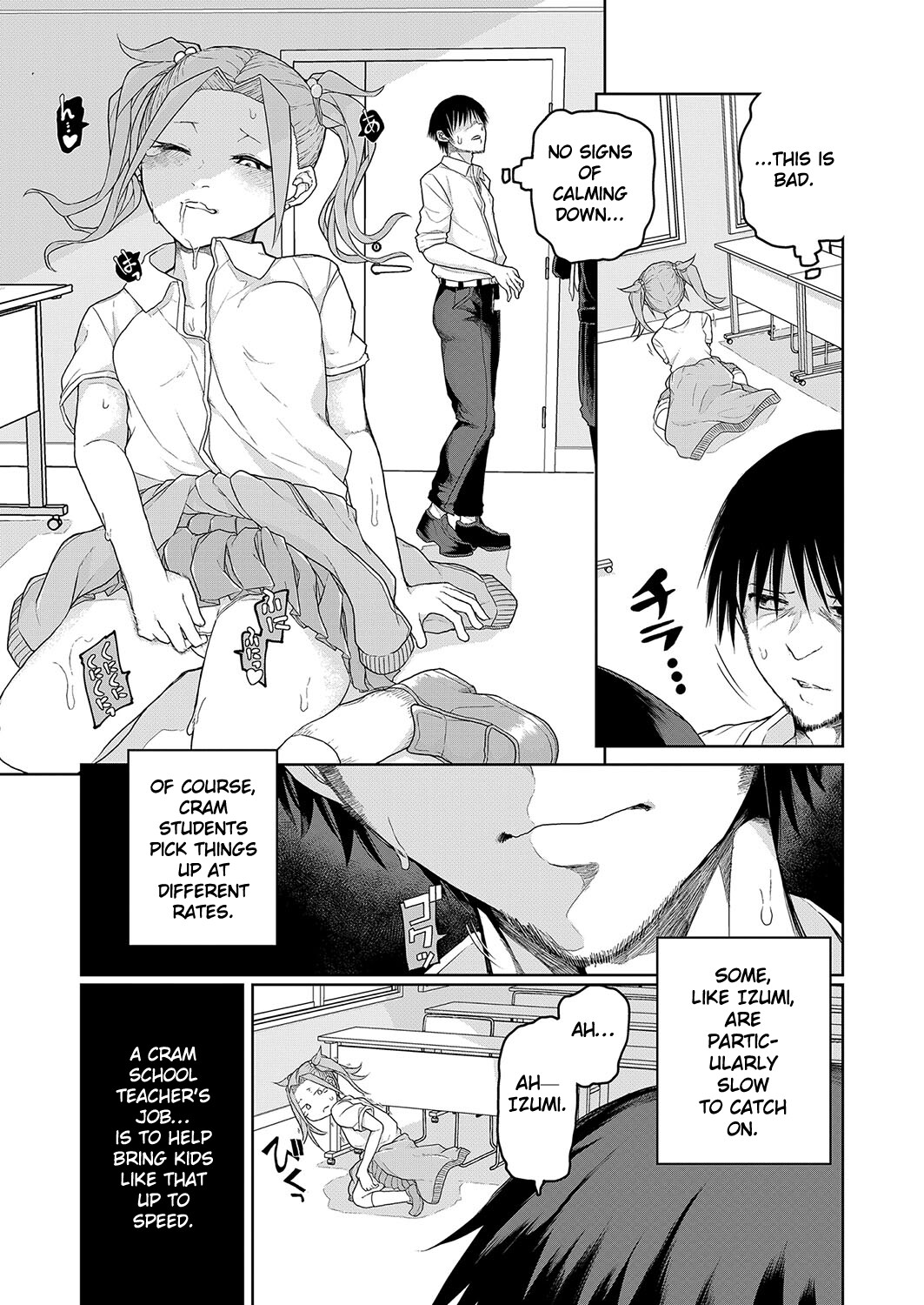 Hentai Manga Comic-Being a Cram School Teacher is Tough-Read-11